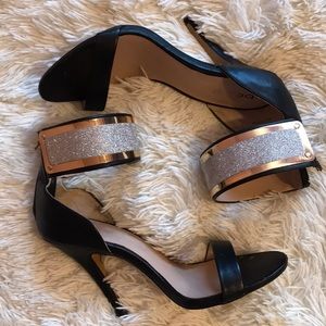 BEBE strap heels!